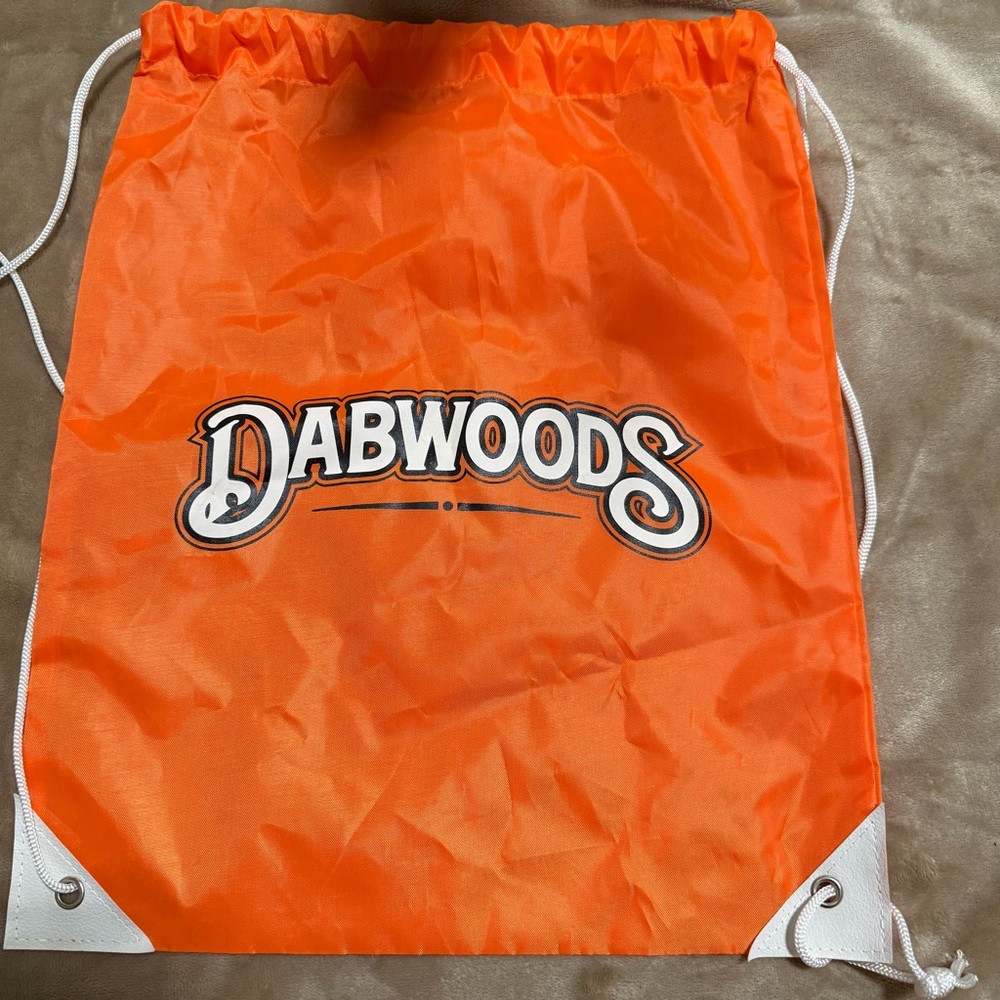 Orange Dabwoods Drawstring Bag, Casual Backpack, Cannabis, Stoner - Picture 5 of 13